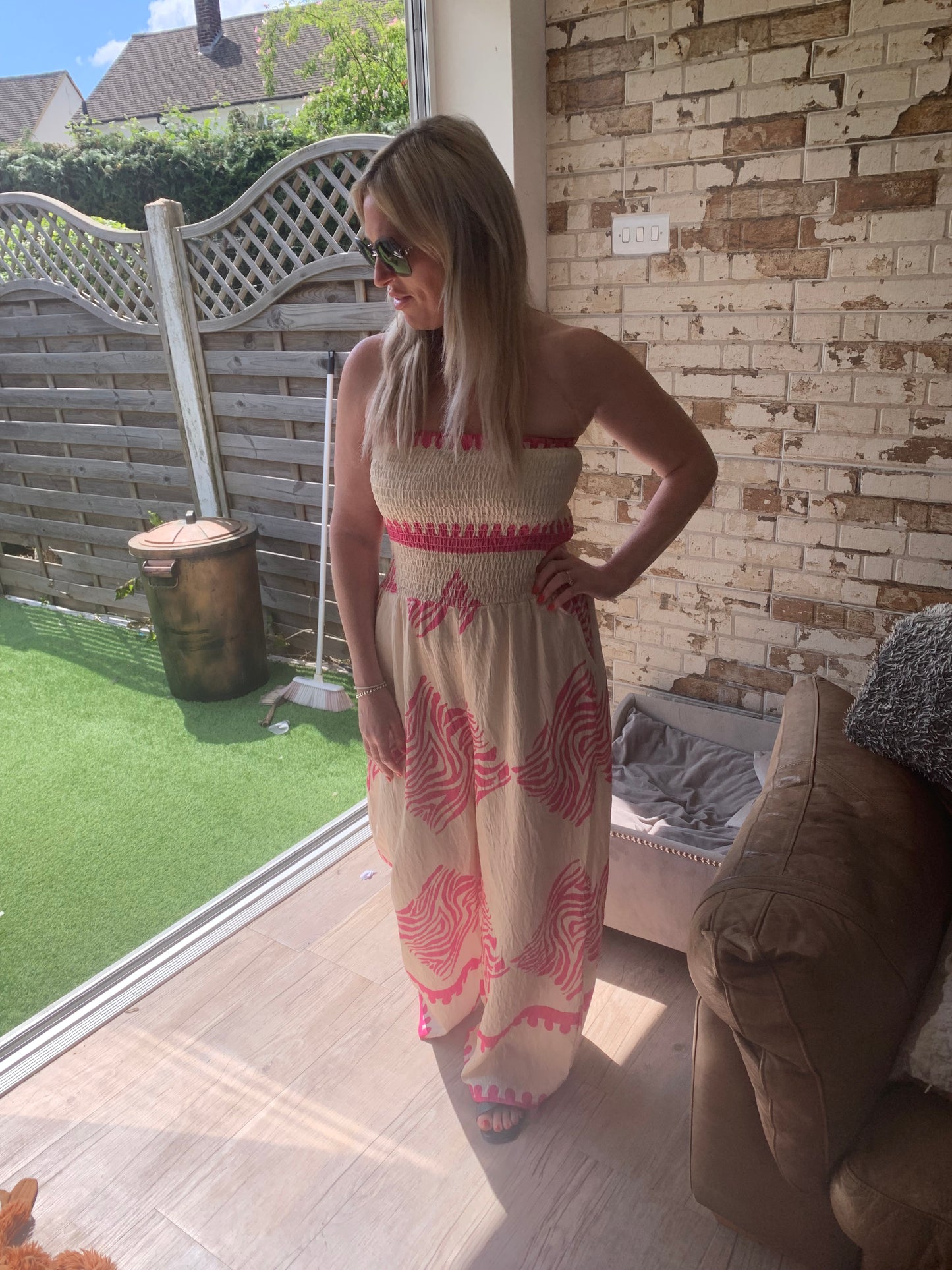 Off Shoulder Jumpsuit