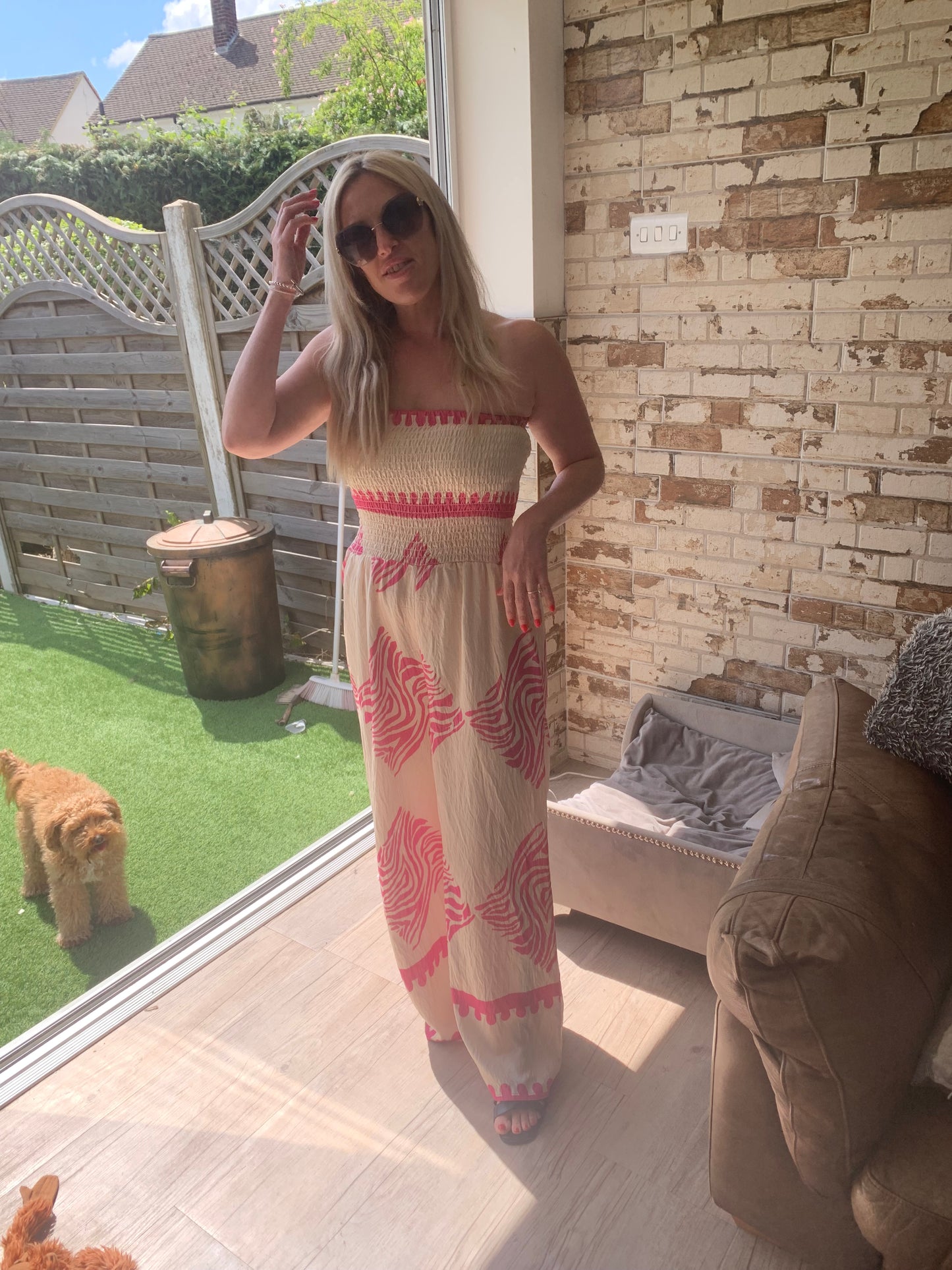 Off Shoulder Jumpsuit